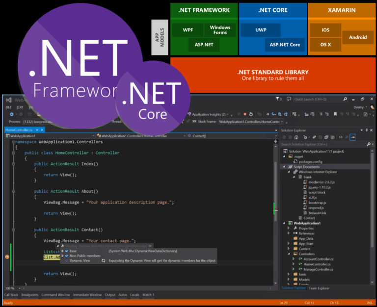 Desarrollo de proyectos con .NET Framework